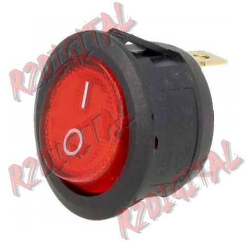 Micro round switch - round, i/o