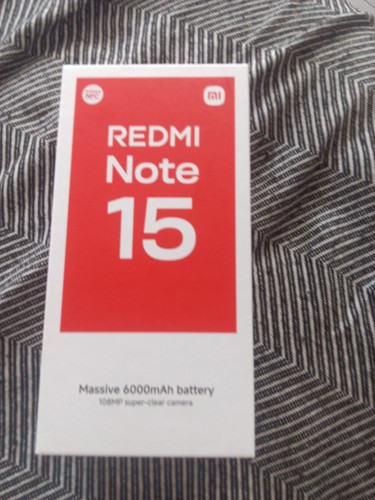 Redmi note15 8gb ram - 8gb,