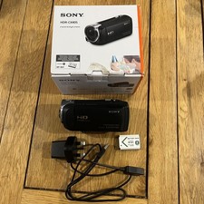 Sony Handycam HDR-CX405 9.2 Megapixel HD Camcorder with 2 Batteries and Box! 