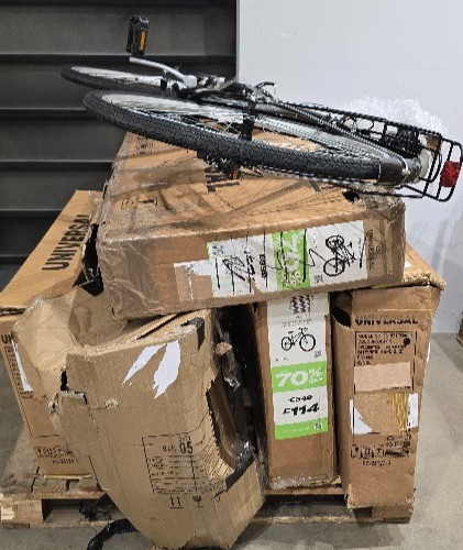 Pallet faulty bicycles - pallet,