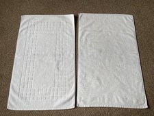 Johnson’s Hotel Linen White Bath Mat 100% Cotton
