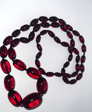 Antique Art Deco Oval Cherry