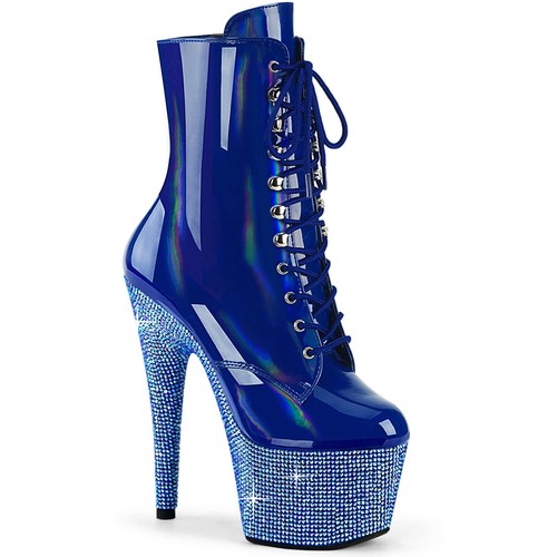 Pleaser inch front lace up - pleaser,