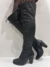 Next Sexy Black Leather Lace