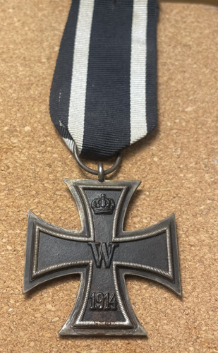Original ww1 iron cross 2nd - iron,