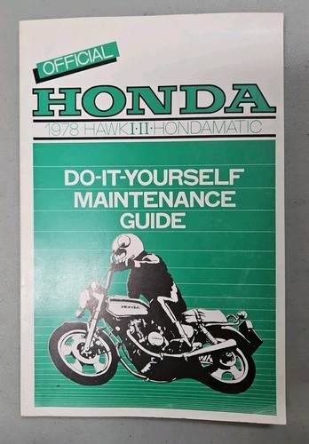 Honda hawk hondamatic - i, ii