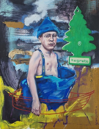 Lysiane coste mixed media - lysiane,