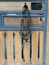 Schockemohle Tokyo Brown Flash Bridle with Rolled Reins