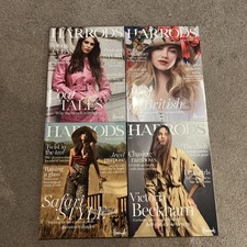 4 x Harrods Fashion Lifestyle Magazine 2018 Victoria Beckham Stella McCartney 