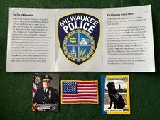 Old Police Collectors Cards & Patch.
