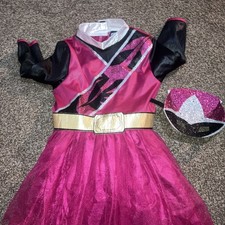 Power Rangers Ninja Steel Pink costume Age 5-6 years