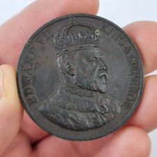 Antique Bronze Medal Colfe's