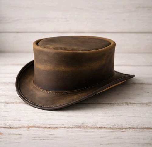 Handmade distressed brown - handmade,