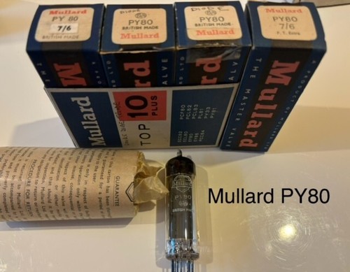 Vintage mullard valve py80 - vintage,