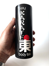 HAI KARATE talc vintage FULL UNUSED - LARGE SIZE - 200G - SEE PHOTOS - RARE