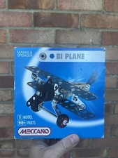 Marks And Spencer’s Meccano BI Plane, 90+ Parts 1 Model Vintage