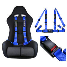 KYOSTAR 2inch 4 pt Racing Safety Harness Seat Belt Soft Shoulder Pad Universal