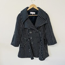 Gharani Strok Navy Coat