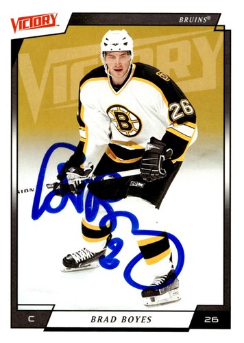 Brad boyes signed 2006 - -,