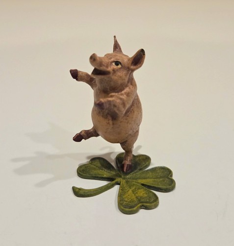 Vienna bronze dancing pig - dancing,