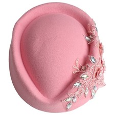 Womens Floral Adorned Cap