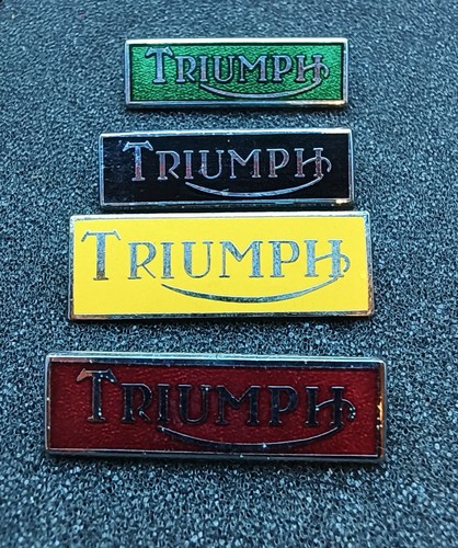 Triumph enamel pin badge - ,