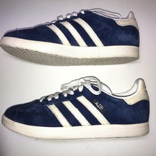 Adidas Gazelle Originals Blue/Off-White Suede Men's UK 6 OG Terraces B41648
