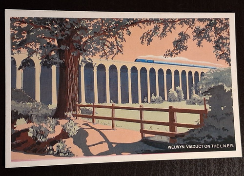 Welwyn viaduct the lner - the,