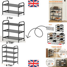 Metal Shoe Rack Stand 2 3 4