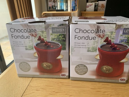 Electric chocolate fondue set - electric,