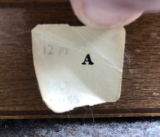 letterpress type 12pt BOLD  TIMES