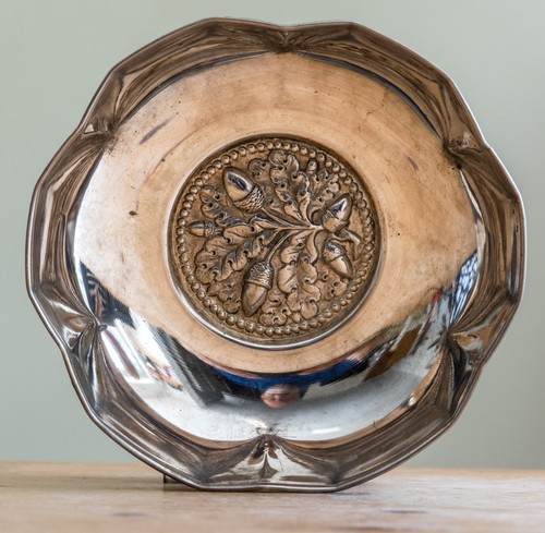 Vintage silver plated flower - vintage,