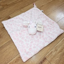 Gigi Giraffe Pink Aurora Comforter Soother Blankie Blanket Finger Puppet Dou