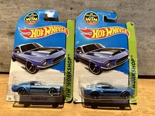 Hot Wheels 68 Shelby GT500 226/250 HW Workshop Car x 2 Long Card