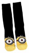 Mens Gents Despicable Me Minions Black Carl Socks 6-11 UK / 39-45 Eur / 7-12 US
