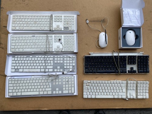 Job lot apple keyboards - lot, &