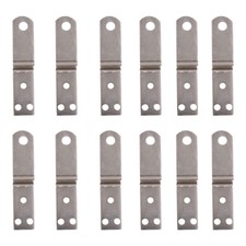10pcs Picture Hanger Kit Z Bar Clips Hanging Bracket with 30pcs Screws