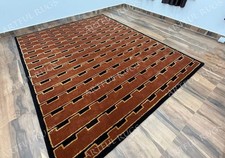 Hand-Tufted Wool Rug 9×12 ft - Nordic Knots  Design, Handmade Area Rug