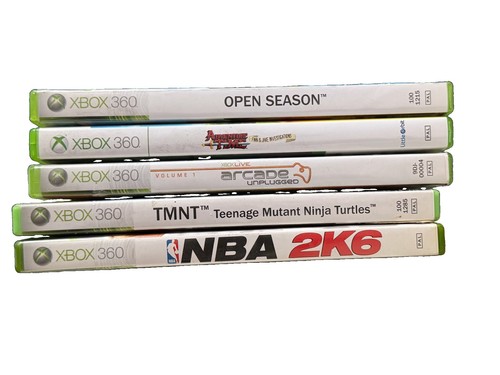 Joblot xbox 360 game - xbox, 5