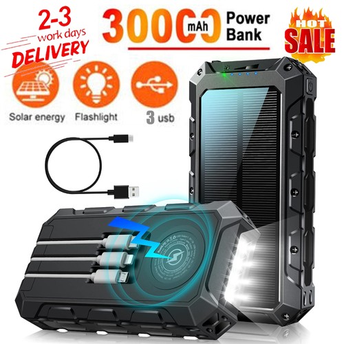 Solar power 30000mah bank - solar,