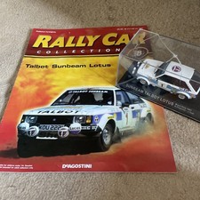 DeAgostini Rally Car Collection Issue 38 Talbot Sunbeam Lotus & Magazine