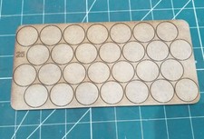 Mdf circles in - 2.5, cm