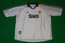 REAL MADRID "Teka" Vintage FOOTBALL SHIRT JERSEY 1998 2000 XL