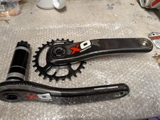 SRAM(TRUVATIV) XO CARBON CRANKSET,NEW RING,