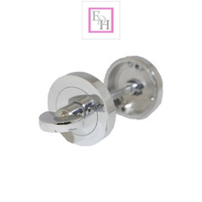 Chrome Bathroom Privacy Thumb