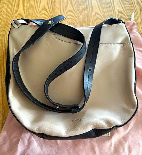 Radley beige black leather - &,