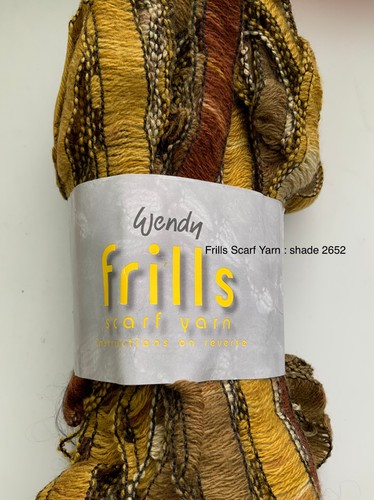 Wendy frills scarf - frills, web
