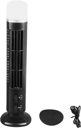 Bladeless tower fan with - fan, led