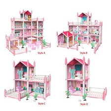 Doll House Kit Fully Furnished