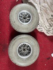 Shoprider Cadiz 8 Mph Mobility Scooter Wheels + Tyres 330x100 Front Pair